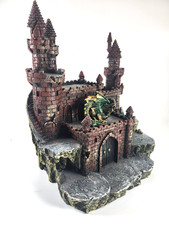 Fantasy Castle Waterfall