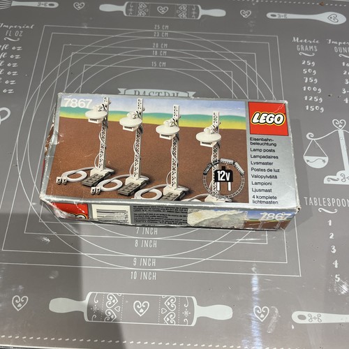 Vintage lego train 12v light - train,