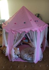 Kids Indoor Play Castle Pop Up Tent With Mat