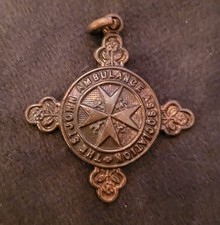 ST JOHN AMBULANCE MEDAL  TO