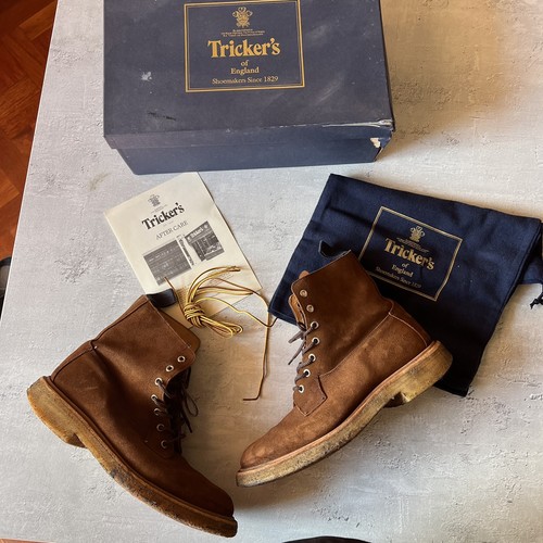 Tricker end crepe sole - end.,