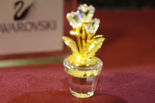 Swarovski flower pot - swarovski, (208885)