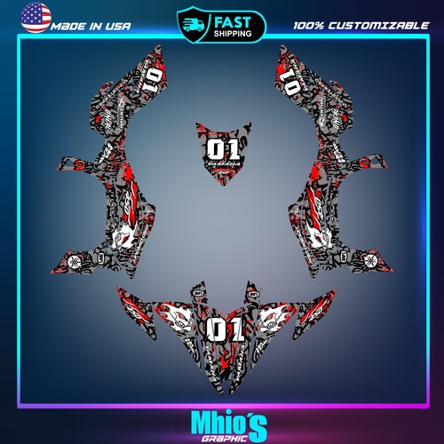 Graphics decals stickers kit - graphics,