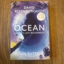 Ocean, David Attenborough & Colin Butfield. SIGNED x 2 ,1st edition,1st imp. NEW