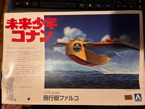 Aoshima 72 falco - 1:72, flying