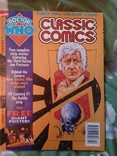 Doctor Who Classic Comics #1 With Full Colour Poster 1992