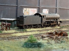 OO gauge locomotive: Weathered
