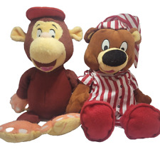 HAVEN GREEDY MONKEY & BRADLEY BEAR PLUSH CUDDLY SOFT TOYS HAVEN HOLIDAYS RETIRED