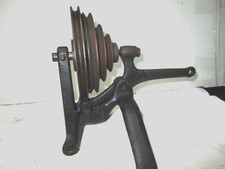 Antique cast iron drill press