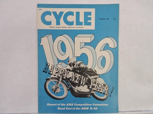 Cycle magazine january 1956 - january,