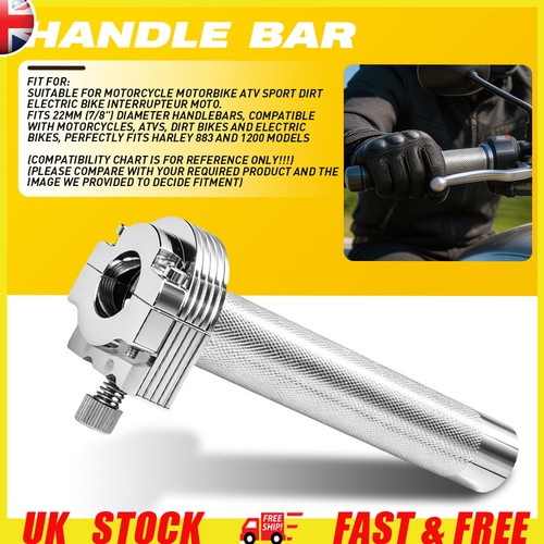 22mm motorcycle aluminum - 7/8'',