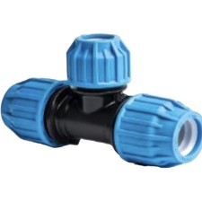 Mdpe compression tee reducing - mdpe,