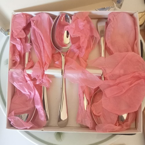 Stainless steel teaspoons - stainless,