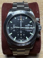 Fortis Official Cosmonaut Chronograph 602.10.142 Lemania 5100