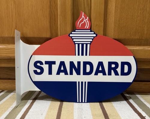 Standard gas oil flange - oil, sign
