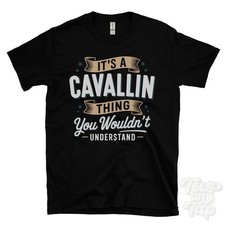 IT'S A CAVALLIN THING YOU