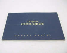 Chrysler Concorde 1993 93 Owners Manual Cover Book Free Shipping