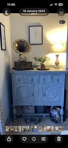 Grey shabby chic vintage