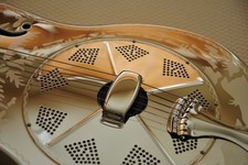 National Style O DLX Resonator factory LEFT HANDED guitar