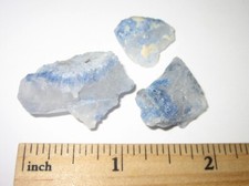 3 SMALL NATURAL ROUGH .55"-1"