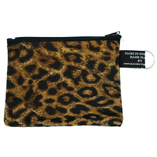 Leopard Print Coin/Card Purse Cash Money  Big Cat Print Safari Wild Animal