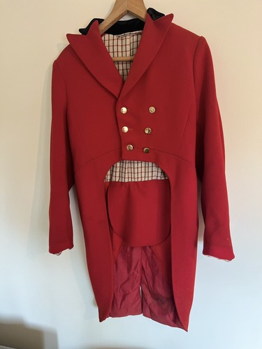 Vintage scarlet hunting tail - hunting,