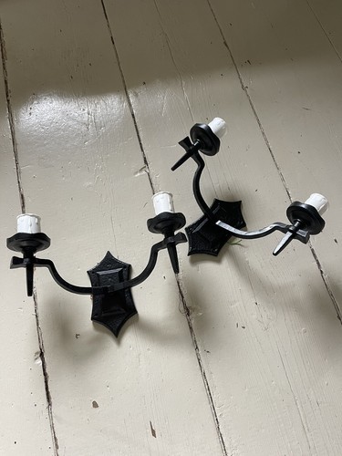 Elstead wrought iron pair - wrought,