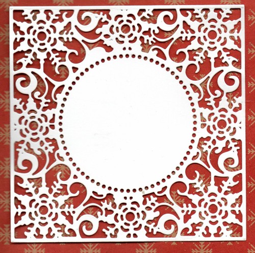 New snowflake frame die - snowflake,