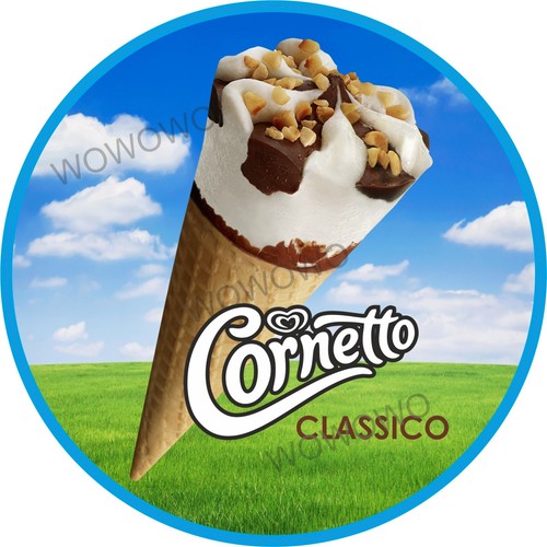 Ice cream van sticker classic - ice,