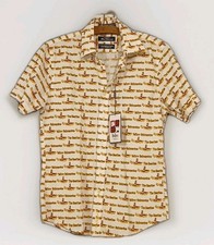 Beatles Yellow Submarine 2007 Half Sleeve Shirts Ben Sherman Size M 100% Cotton