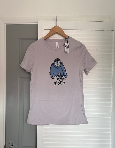 Womens sloth fitted warm grey - warm,