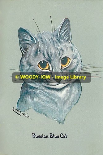 Rp10222 louis wain cat - rp10222,
