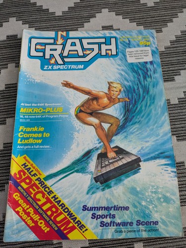 Crash magazine spectrum - magazine, zx