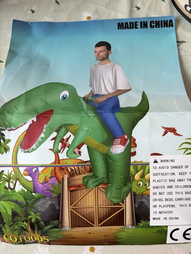Rex dinosaur inflatable - t-rex,