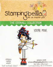 Stamping bella oddball cupid - bella,