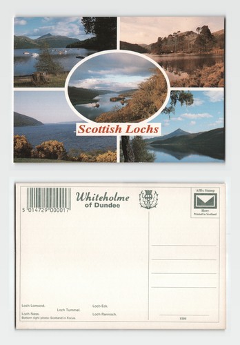Postcard scottish lochs - postcard,