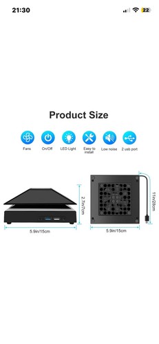 Top cooling fan for - top, xbox