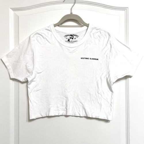 Hysteric glamour white cropped - hysteric,