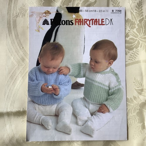 Patons knitting pattern 7769