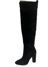 DKNY OVER KNEE BLACK BOOTS