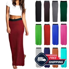 Womens Plain Gypsy Skirt