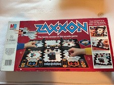 Zaxxon Arcade Board Game Vintage Boxed Incomplete MB Games 1980s