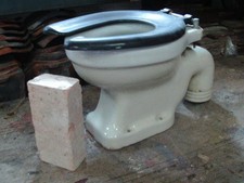 TOILET CHILDS Set 4 white ceramic childrens S-trap 22" x 13" x 12" selling each