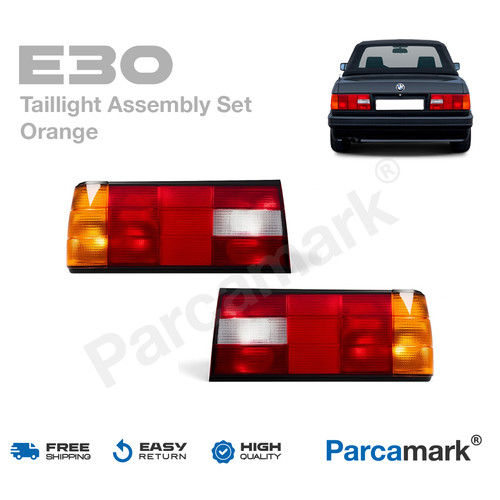 Bmw e30 taillight - taillight, assembly
