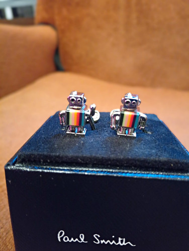 Paul smith robot enamel silver - smith,