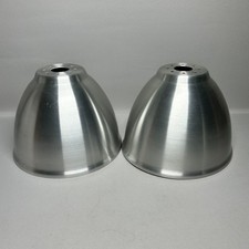 Pair of Retro Metal Dome