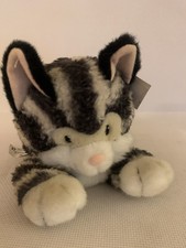Hallmark Scampi & Chips Tabby Cat Kitten Soft Plush Toy 8” & Tags 