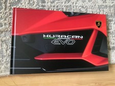 LAMBORGHINI HURACAN EVO HARDBACK   BROCHURE. 2019