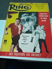 Vintage Boxing The Ring Magazine 1960-1961 December-January