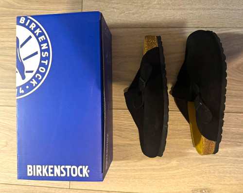 Birkenstock boston black - birkenstock,